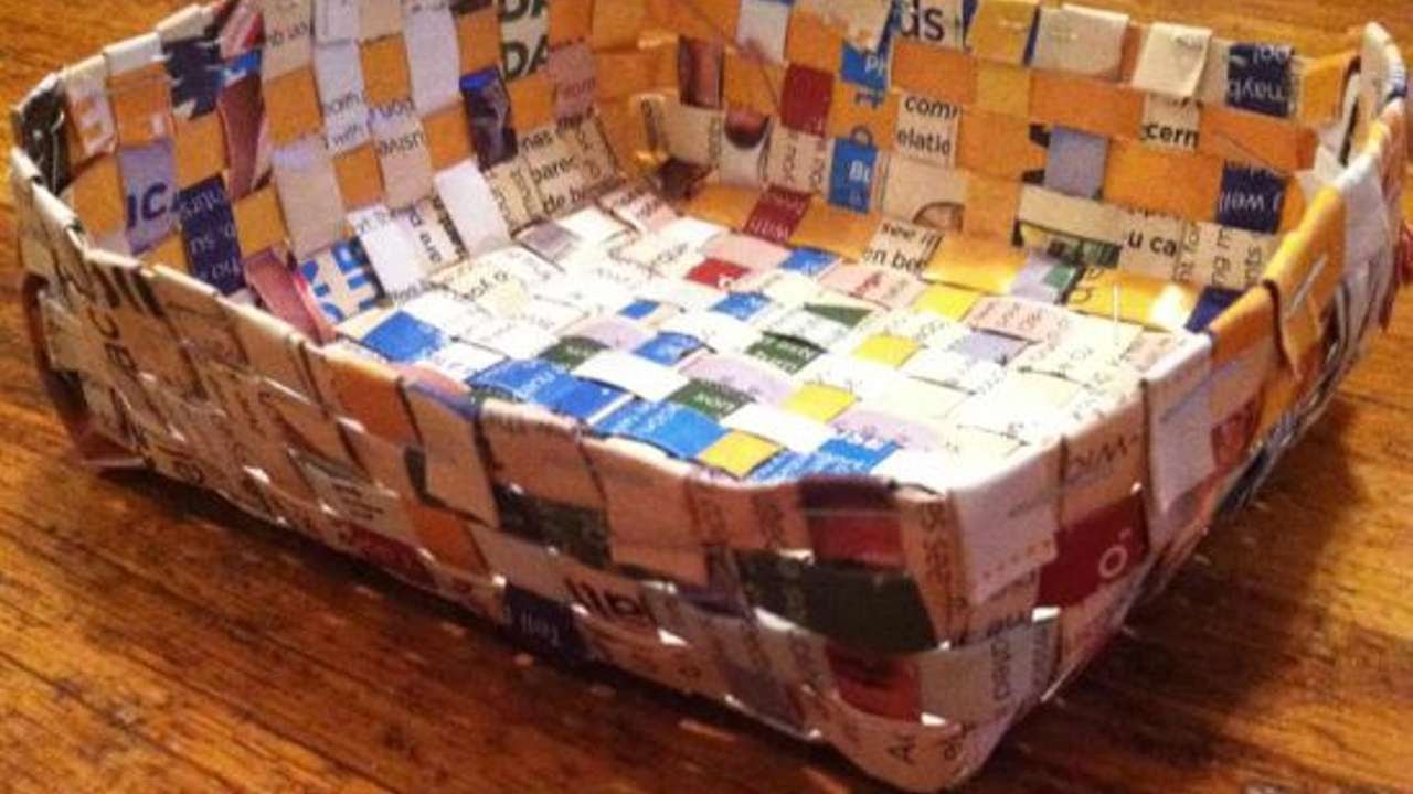 Crea dei Divertenti Cestini di Carta Riciclata - Fai da Te Casa - Guidecentral