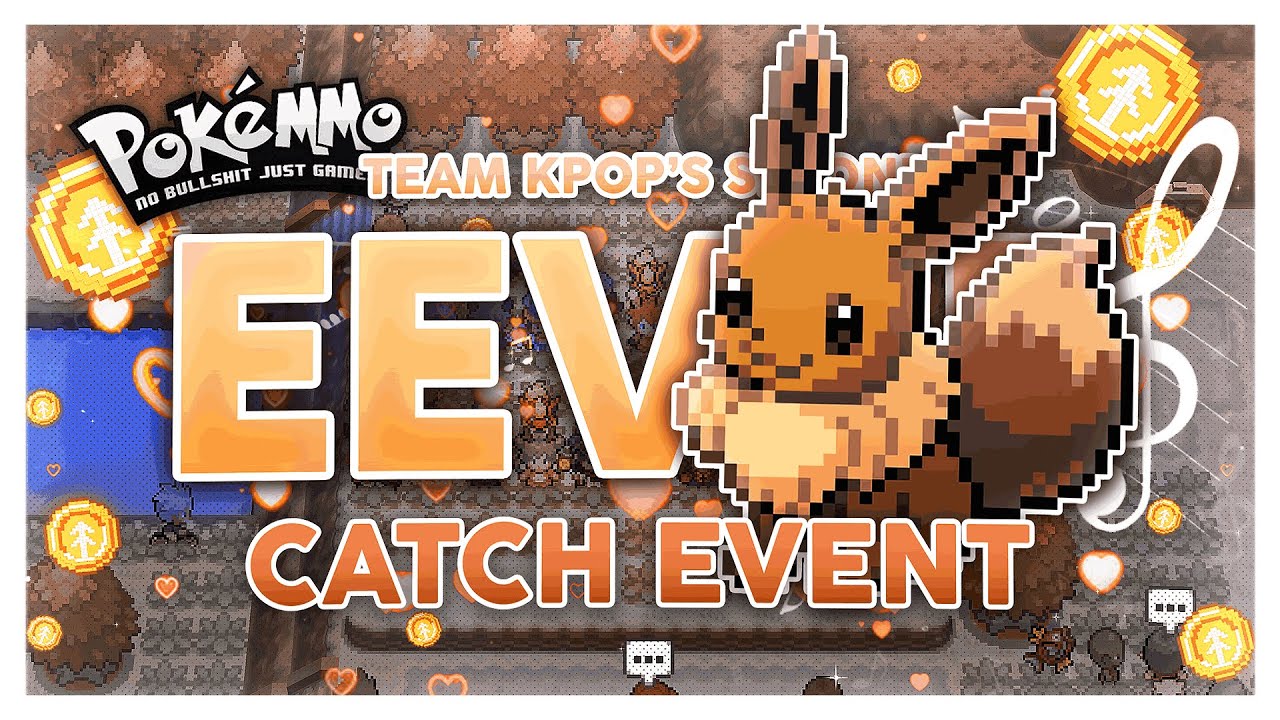 team kpop official eevee catch event ♡ (POKEMMO)