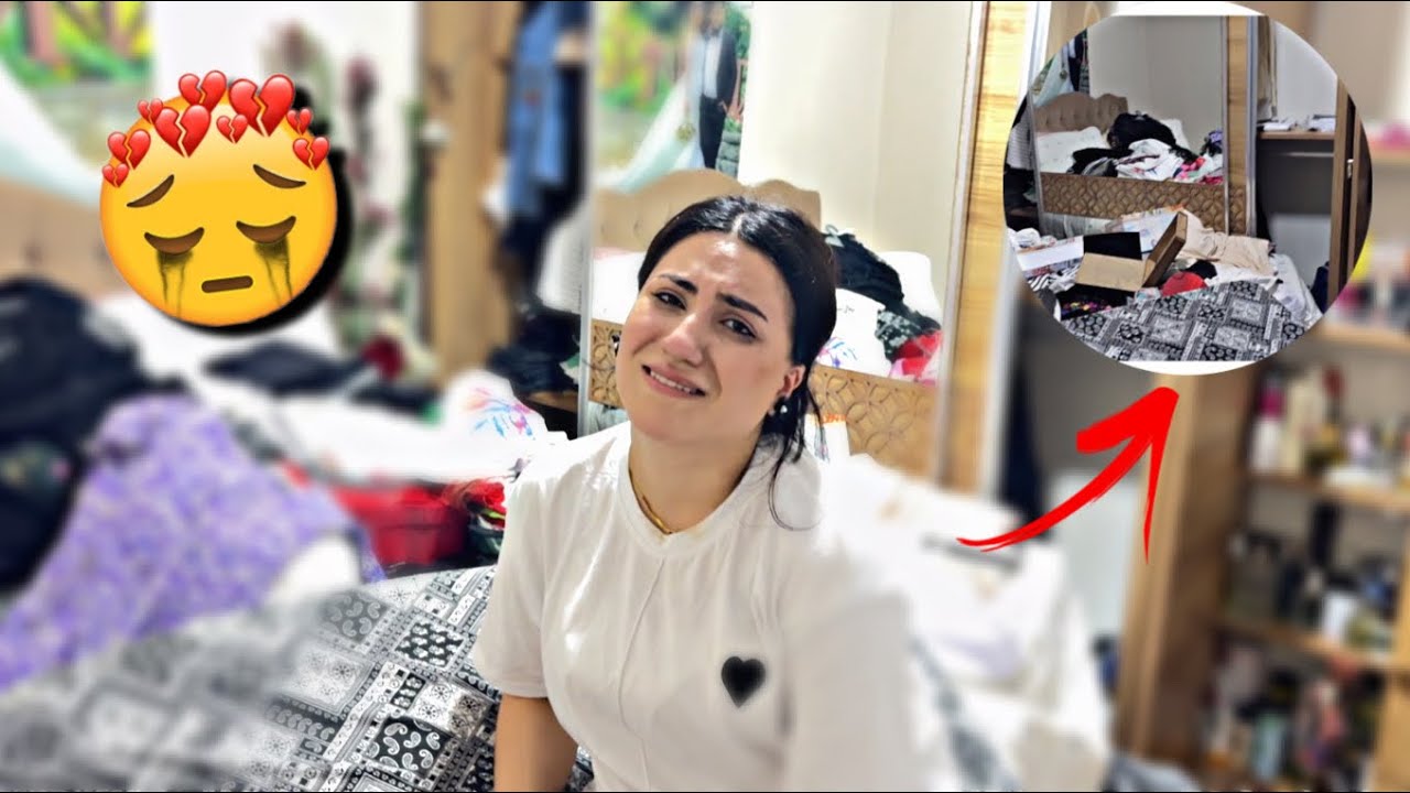 دخل حرامي على بيتنا بغيابنا (اخدو كلشي وخربو بيتنا)😭💔