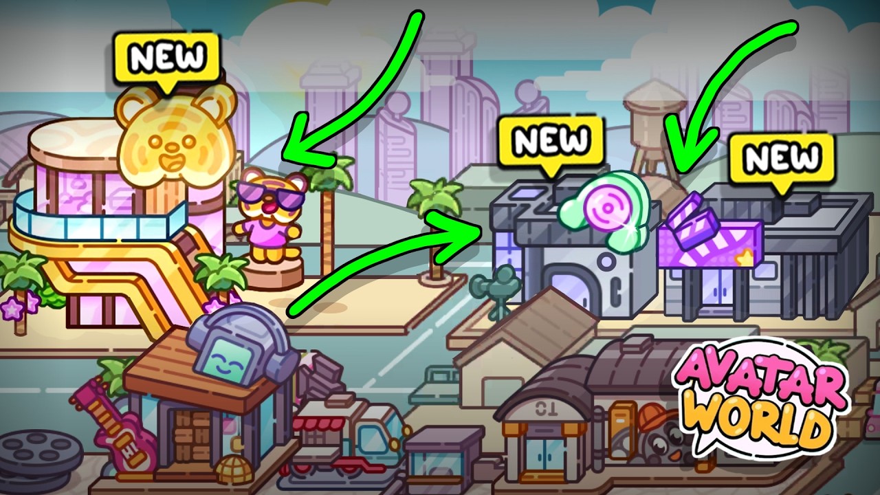 NEW STREET IN AVATAR WORLD! // CANDY LOVE