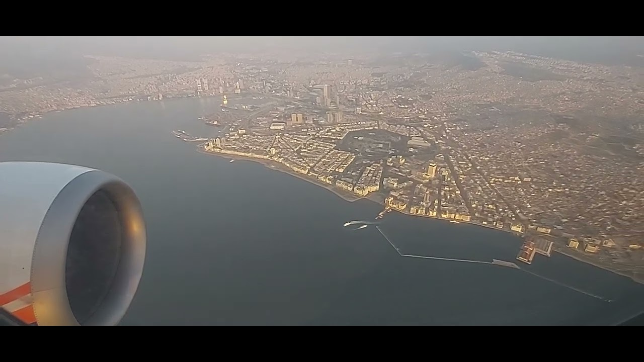 XQ977 Sunexpress Münih İzmir İniş Boeing 737-800