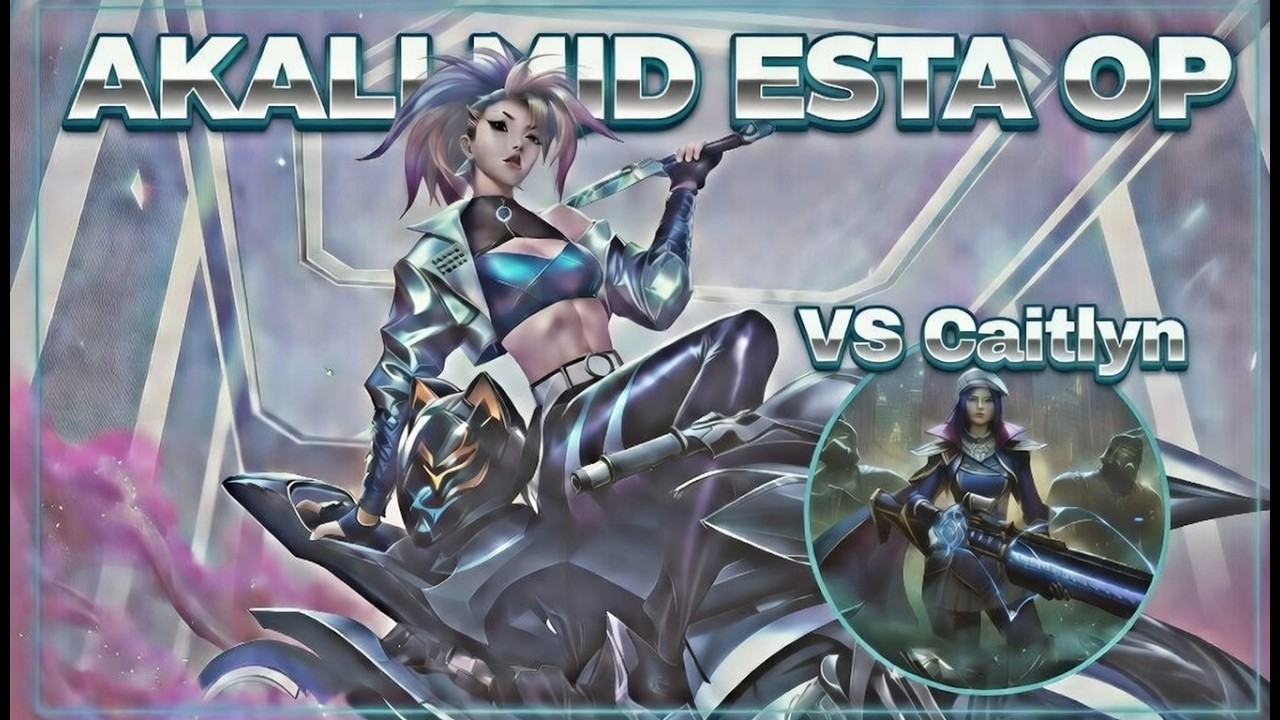 ME PICKEO AKALI Y ME COUNTEREAN EN LA MIDLANE