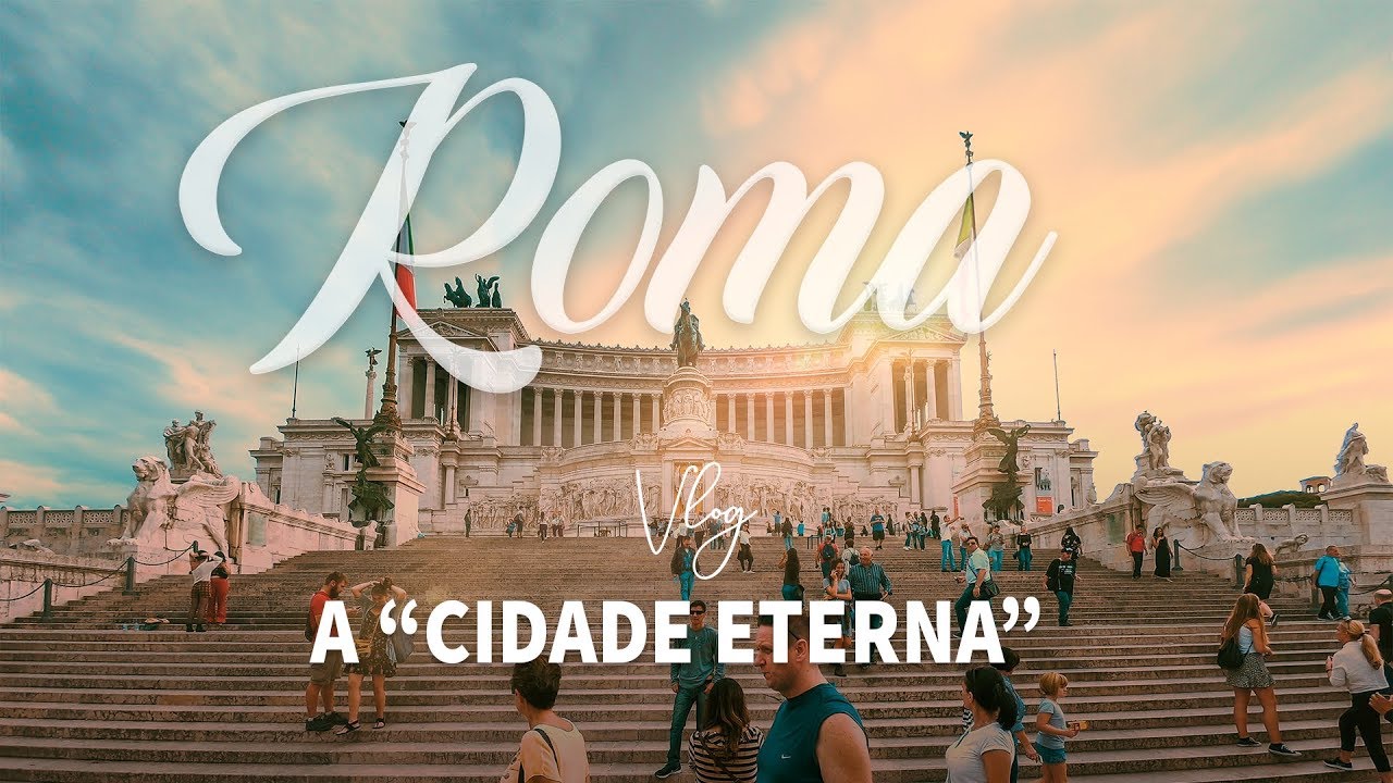 🇮🇹 Um dia em ROMA | VLOG de viagem na Itália