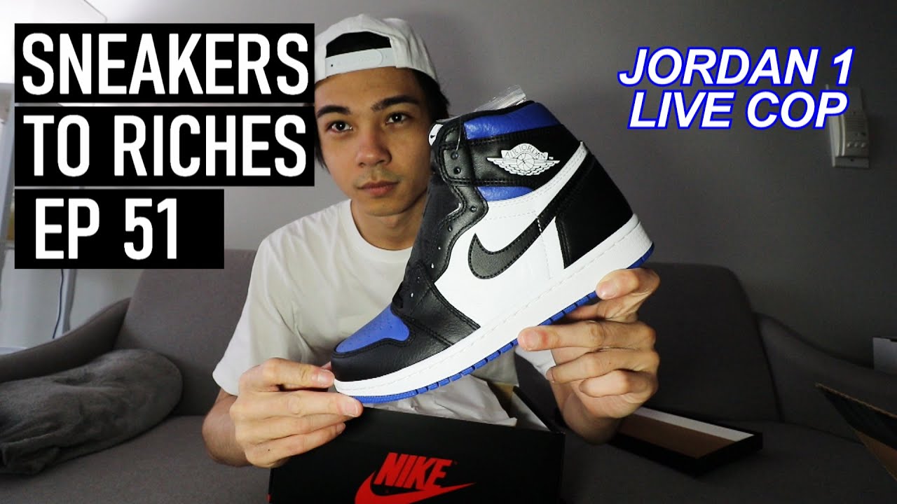 Эпизод 51 - Кроссовки Jordan 1 Royal Toes в прямом эфире и велосипед Supreme - Перепродажа кроссо...
