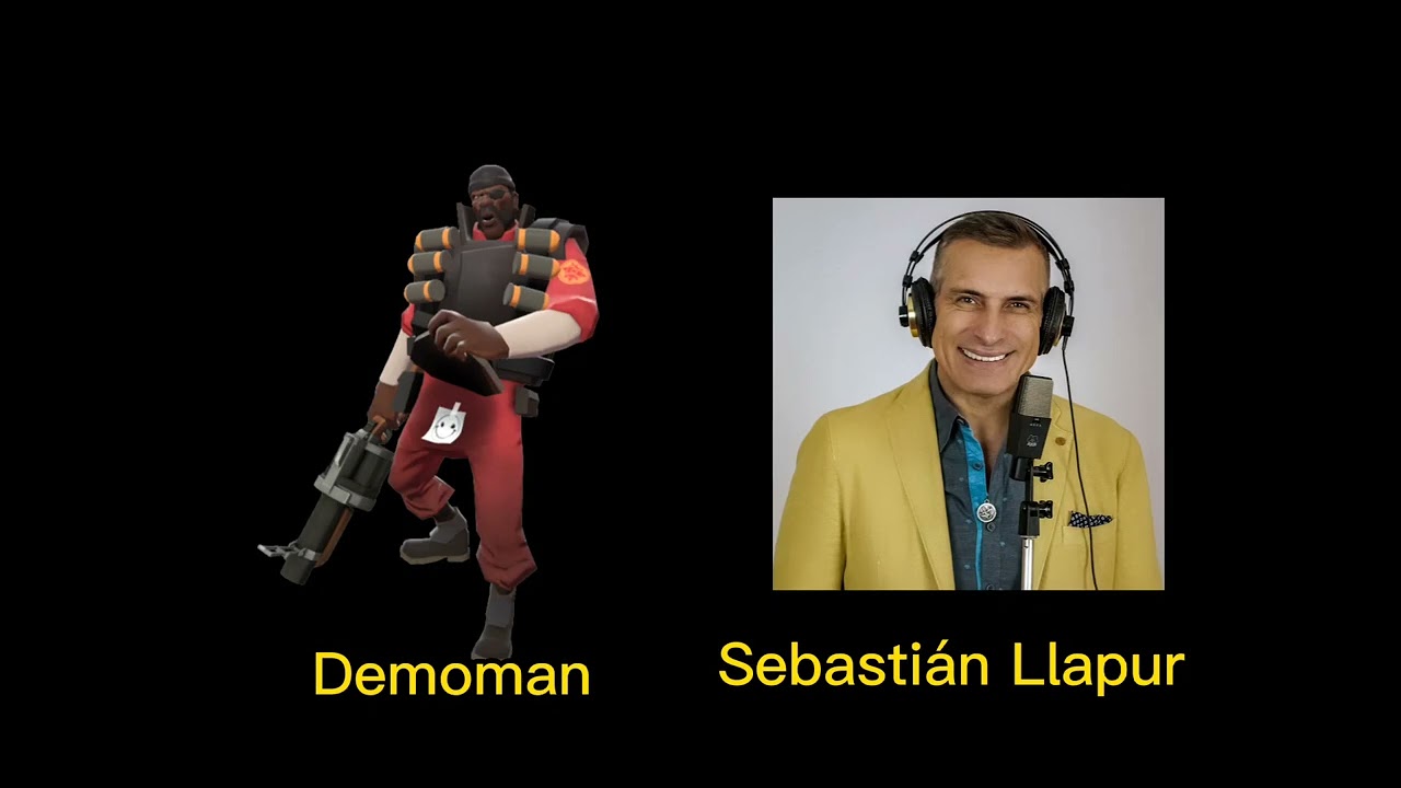 Las voces que quedarian bien para un doblaje latino de Team Fortress 2