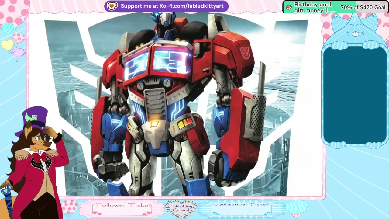 Furryvtuber reacts to TRANSFORMERS: THE BASICS on ORION PAX