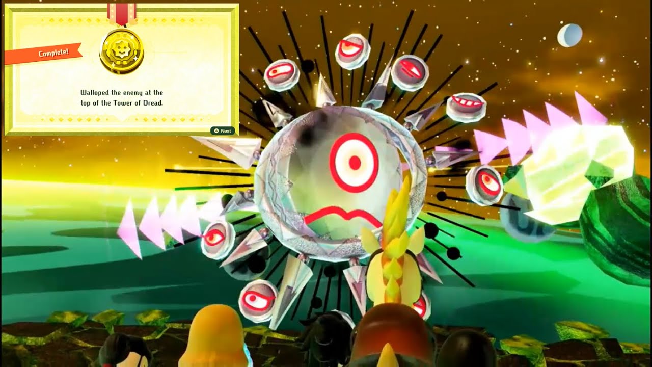 Miitopia - How to Defeat All Floor Enemy Tower Of Dread 