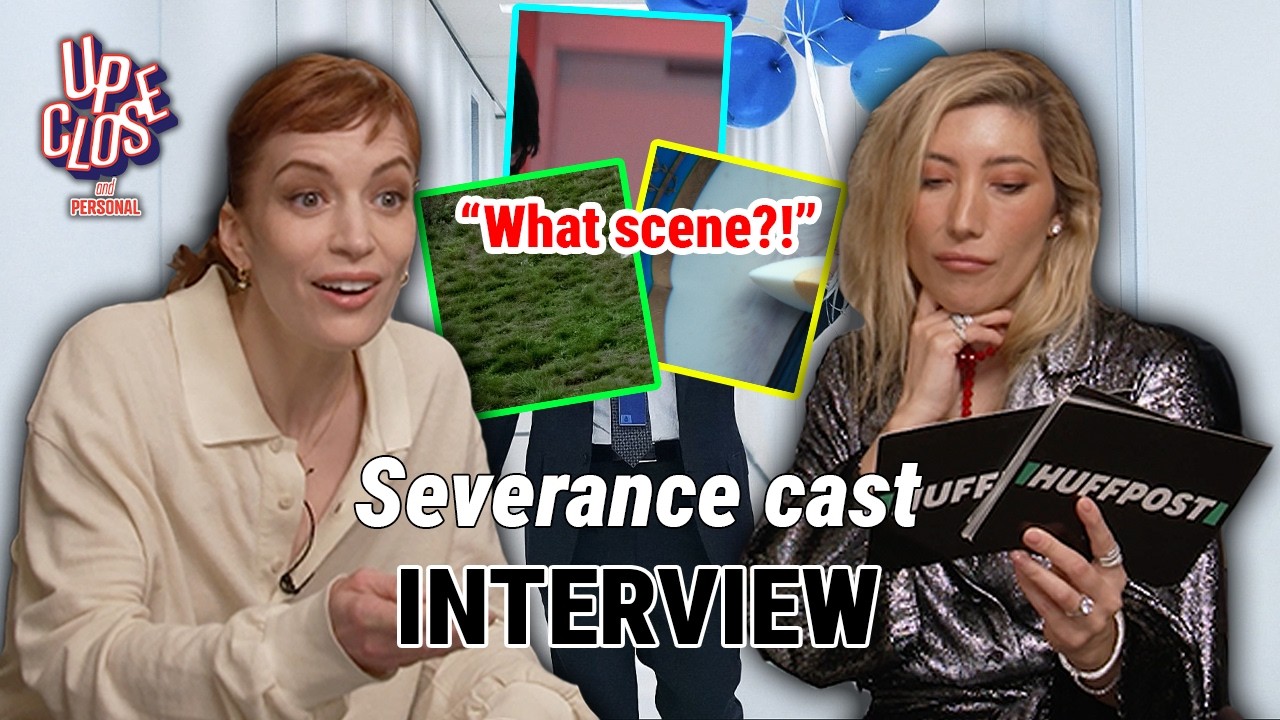 Severance Cast Identify Iconic Scenes From The Show | Up Close And Personal