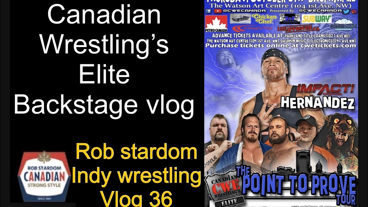 Canadian Indy wrestling vlog