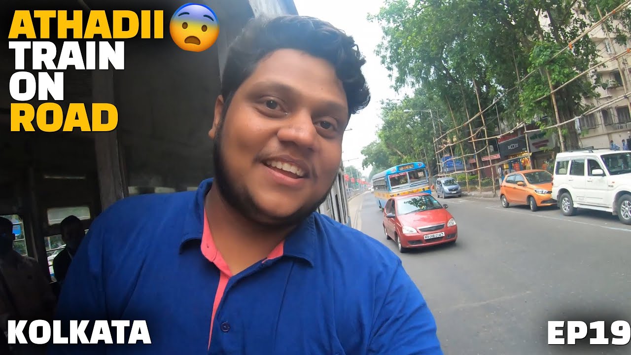 Train road la poguthu 😱 ( Kolkata tram journey) | kolkata street food | Incredible india EP19