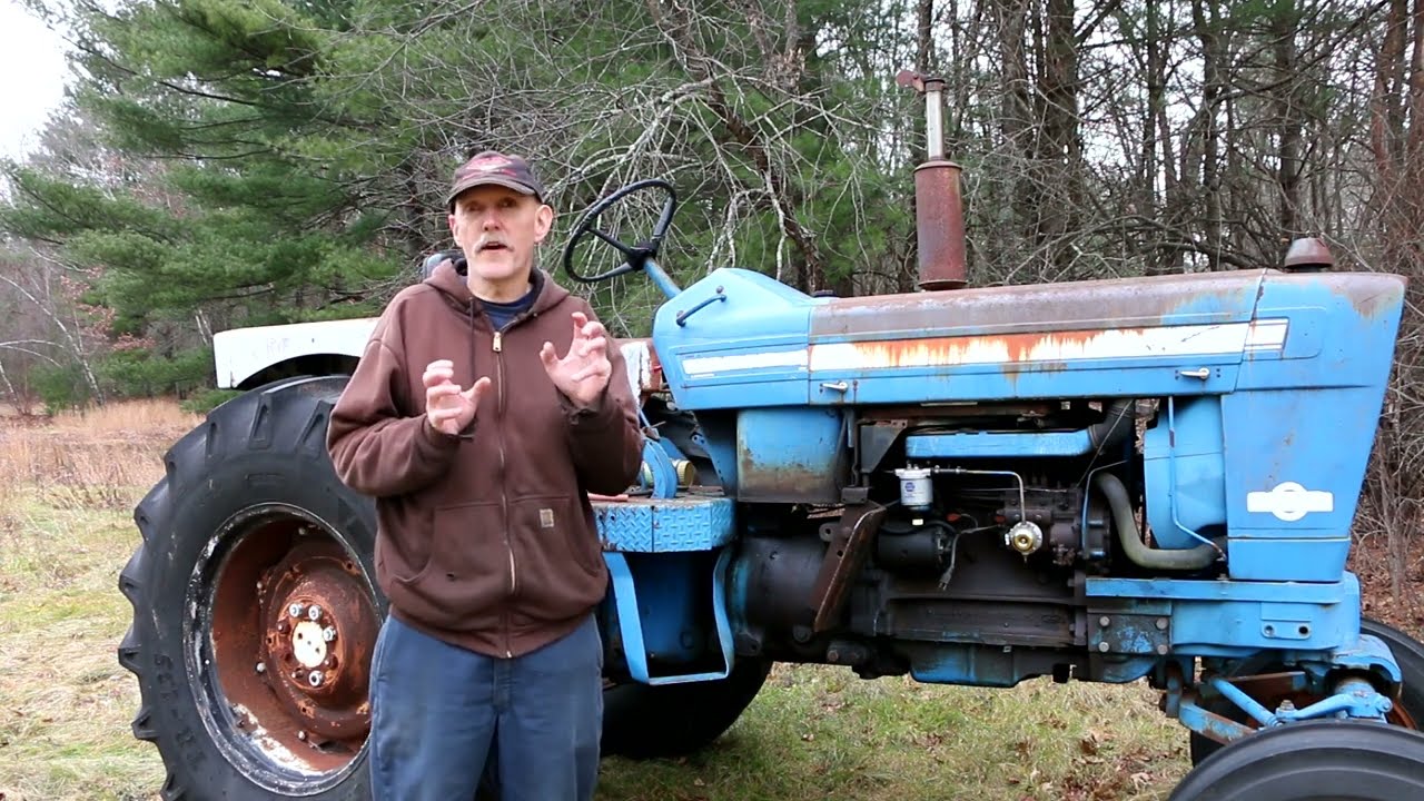 Ford diesel tractor 5000 (5200) leaking steering valve removal