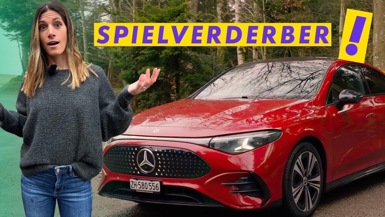 Kann Tesla Model 3 einpacken? Cyndie testet den neuen elektrischen Mercedes CLA