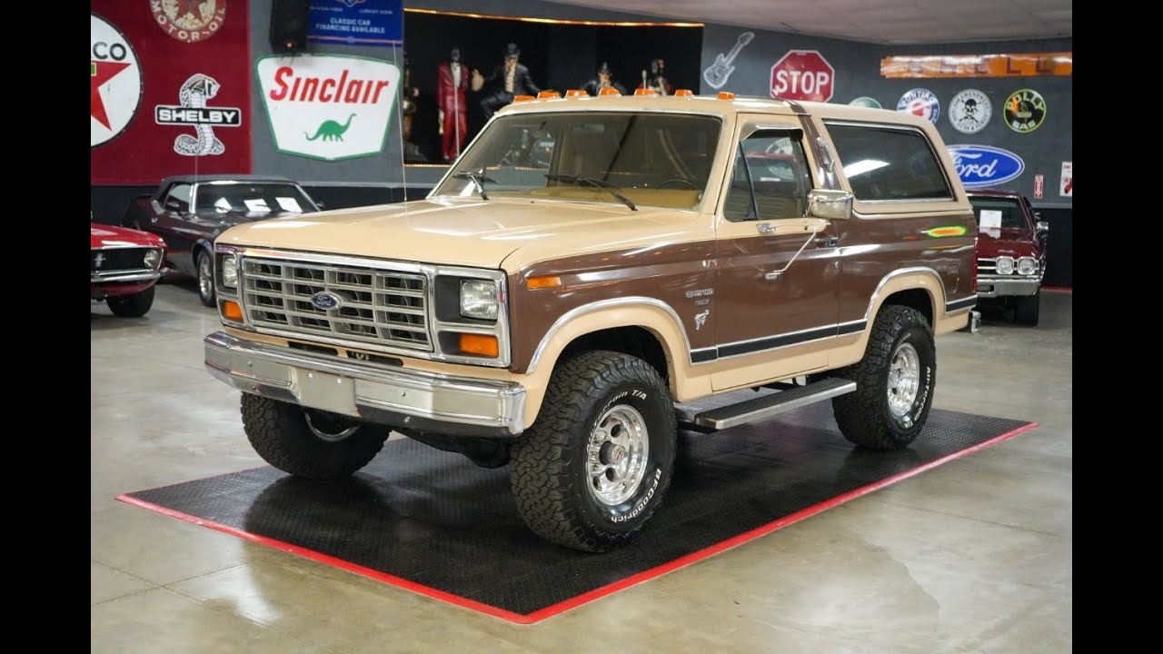 1984 FORD BRONCO XLT 4X4