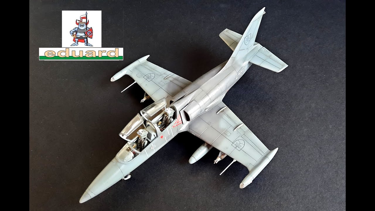 L-39 ZAM  Albatros FULL BUILD Аэро Л-39 ЗАМ (Slovak air force) Eduard Photo Etche parts 1/72