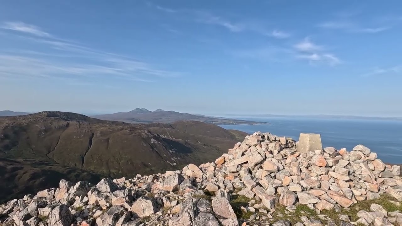 Exploring the summit of Beinn Bheigeir (tallest peak on Islay), August 2025