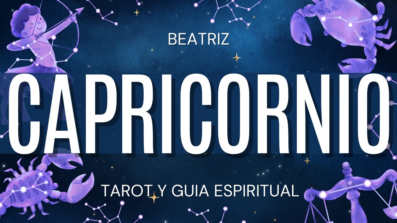 Capricornio LA SUERTE TE SORPRENDE! VIVIRAS UN GIRO MUY AFORTUNADO Beatriz Tarot y Gu&iacute;a Espiritual |