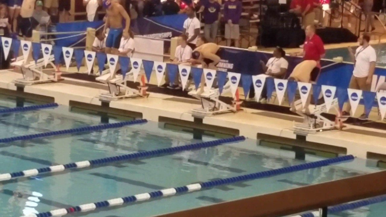 Andrew Wilson of Emory University,  50.94, 100 breaststroke, 2017 NCAA
