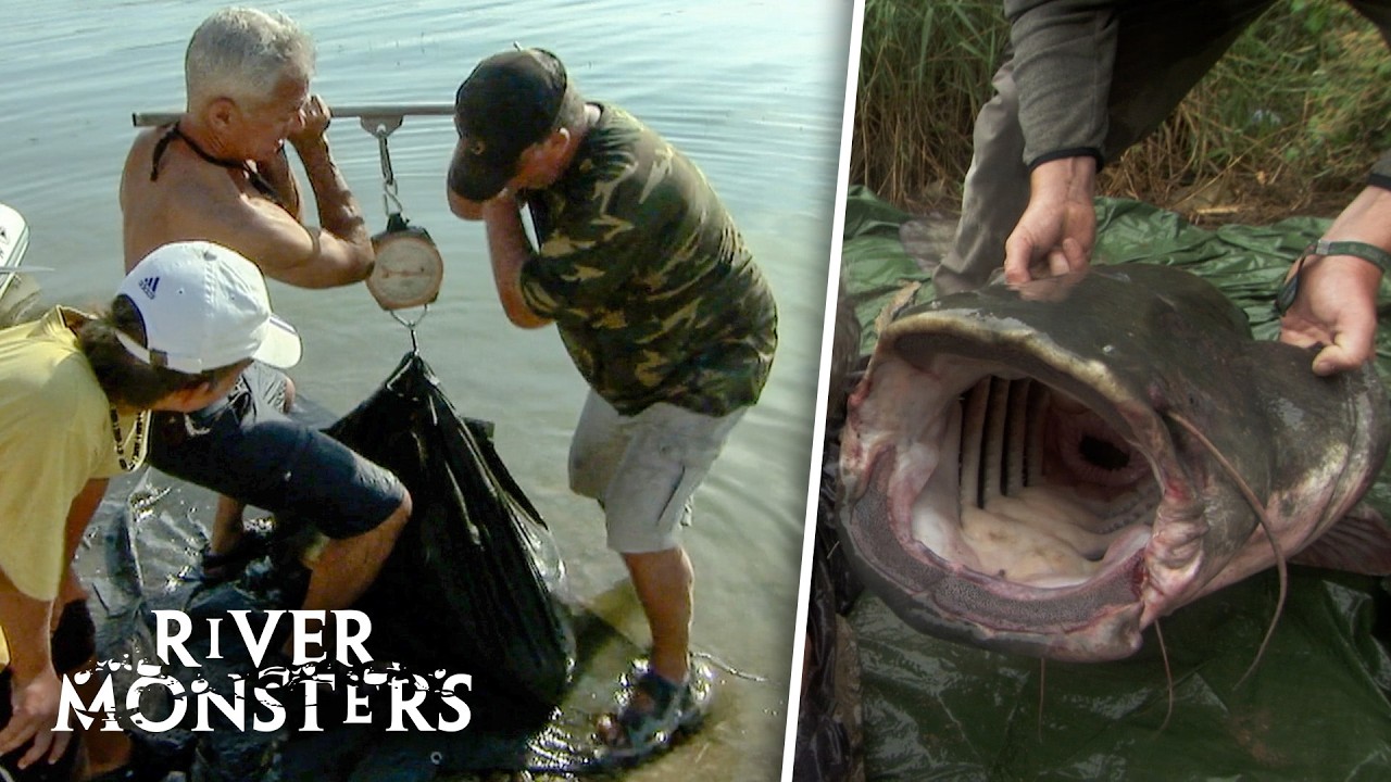 Three MASSIVE Catfish Catches In ONE DAY! | River Monsters