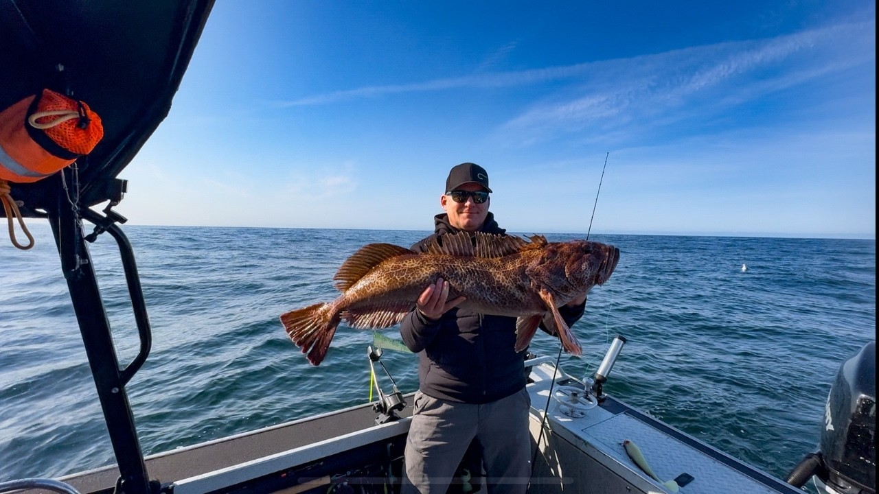 Day 2 How to TROLL for GIANT LINGCOD &ndash; Non Stop Hookups