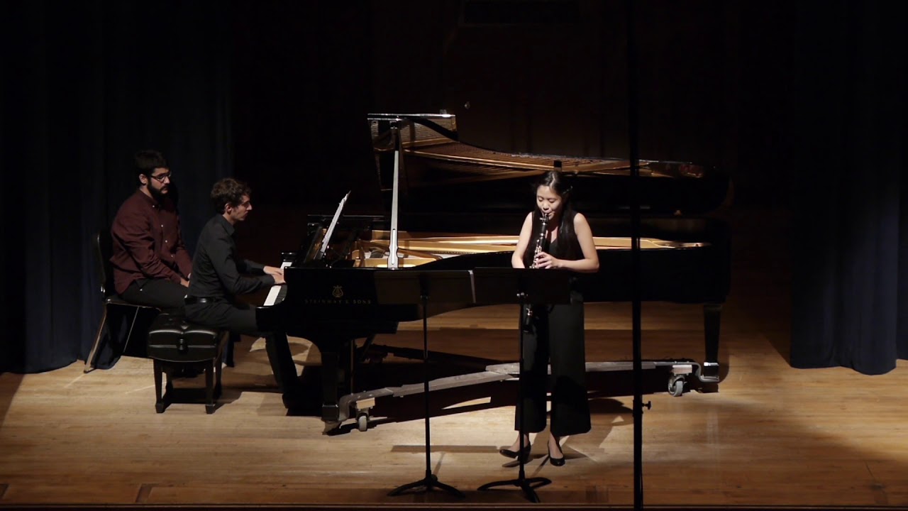 Castelnuovo-Tedesco. Sonata for clarinet and piano