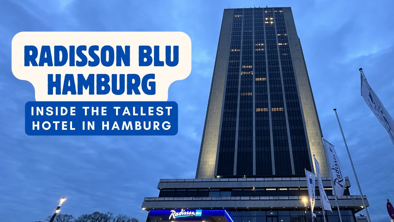 HOTEL REPORT / Inside Hamburg’s Tallest Hotel with Lake Views - Radisson Blu Hamburg (4K)