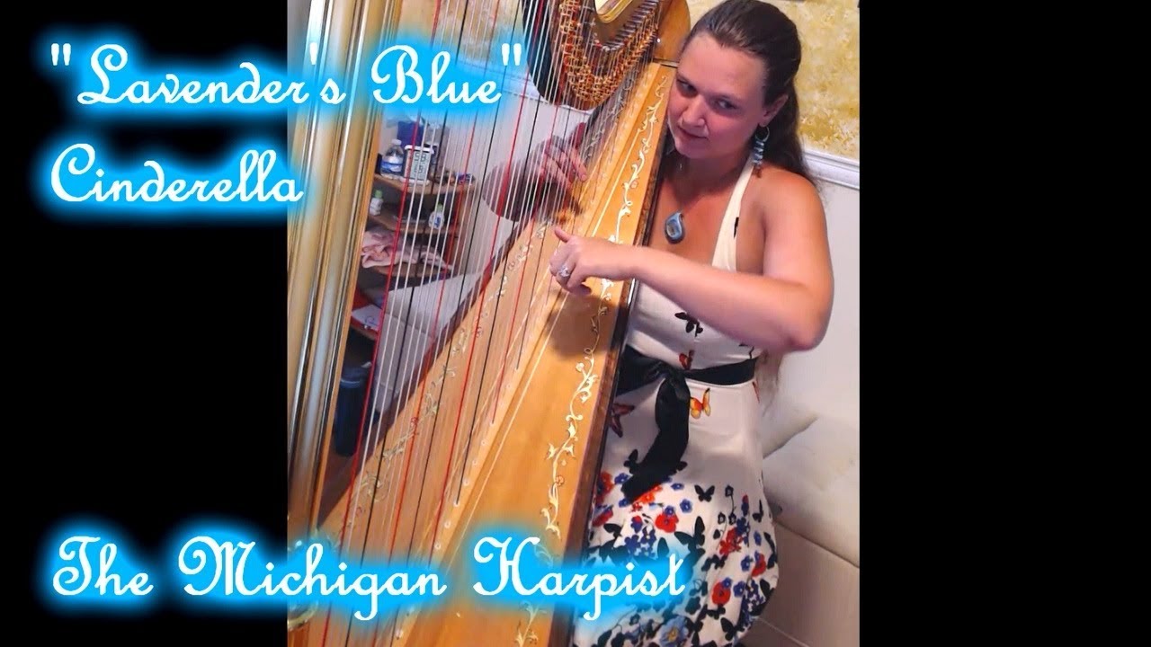 Lavender's Blue (Cinderella) Harp Cover - The Michigan Harpist