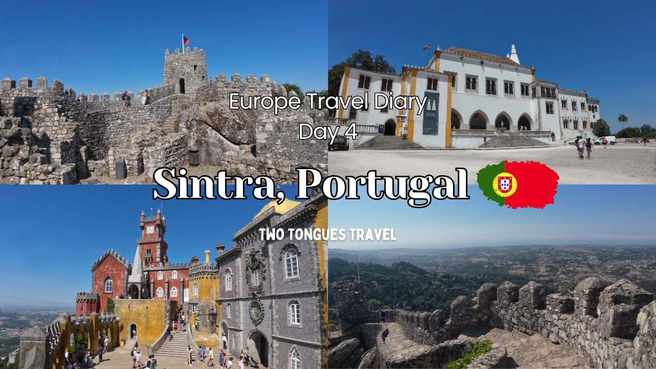 Day 4 in Europe: Sintra, Portugal 世界遺産 幻想的な魔法の街シントラをひとり旅 ポルトガル ペーナ宮殿 ムーア城 ヨーロッパ一人旅