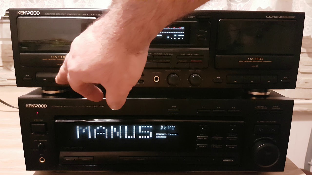 Kenwood KX-W8060 & Kenwood GE-7030