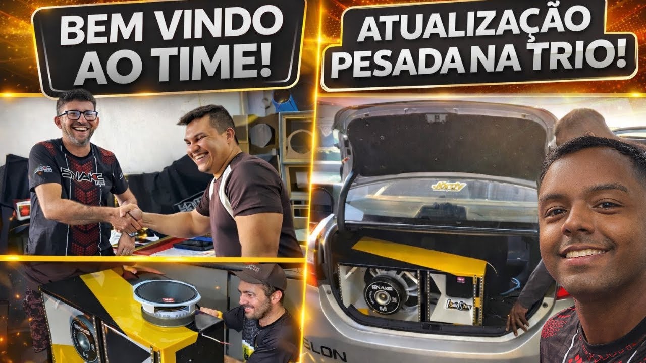 MONTAGEM E ATUALIZAÇÃO PESADA NA TRIO DO REI DO PAREDÃO