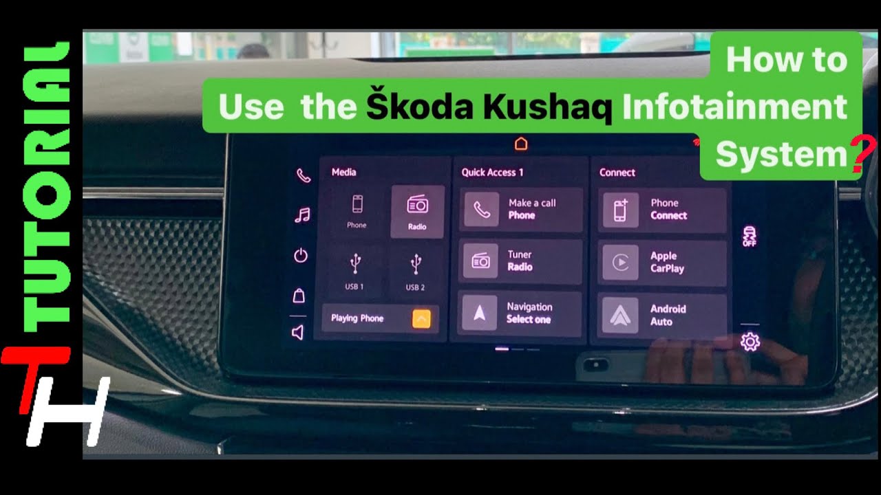 Škoda Kushaq Infotainment System | In-depth TUTORIAL | TH