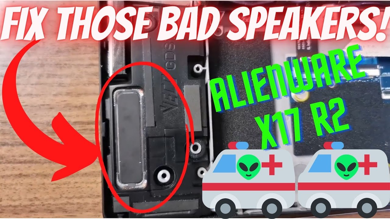 Let's Try To Fix The Horrible Alienware X17 R2 Speakers (Maybe)