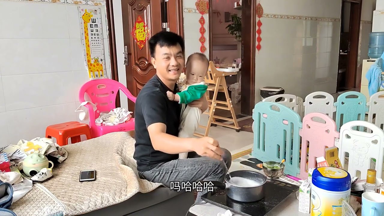 不会做辅食的看好了，胡萝卜瘦肉这样做细腻又营养，宝宝非常爱吃 #奶爸 #宝宝辅食 #爸爸带娃日常 #新生儿 #全职奶爸