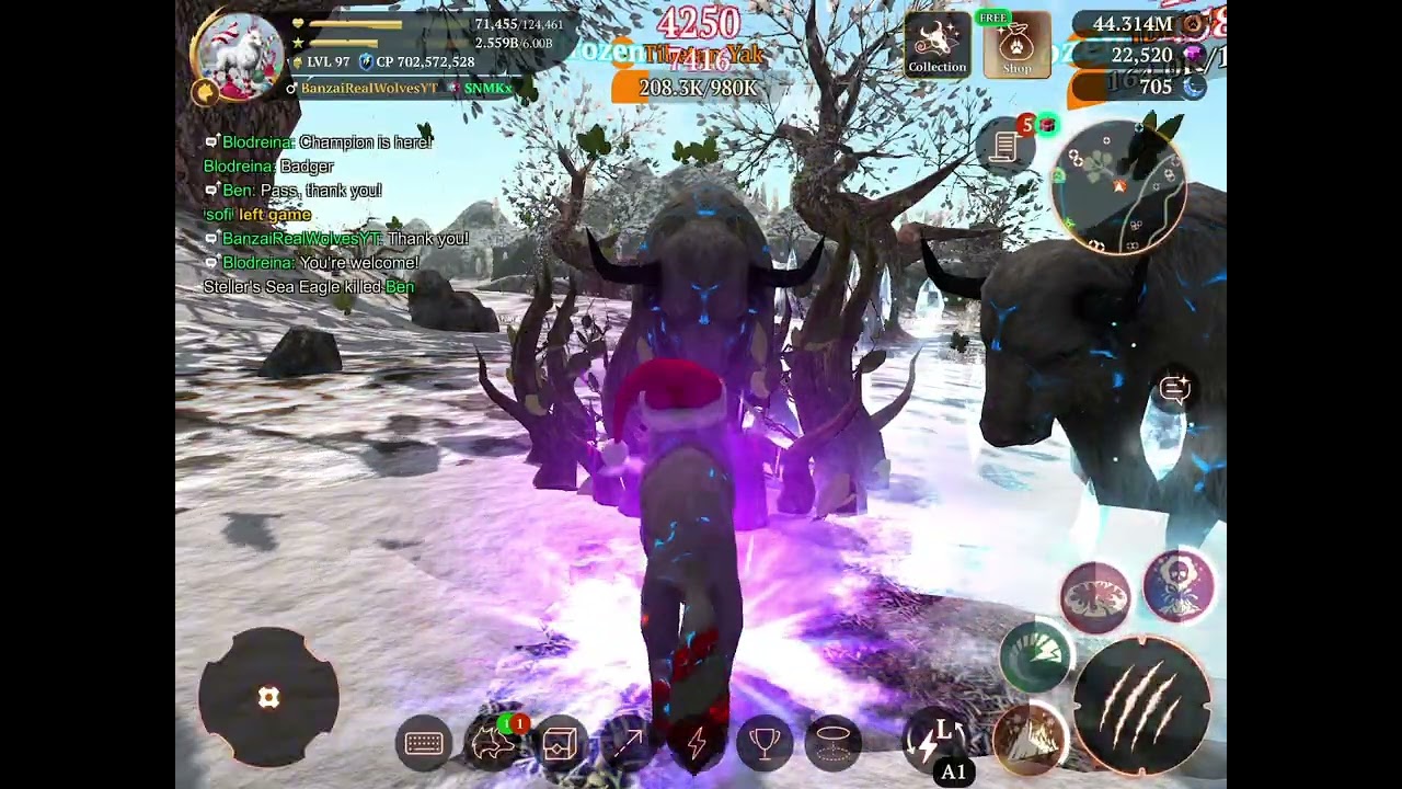 The wolf game 2025 holiday event is here I’m buying gingerbread wolf and  candy cane wolf ￼