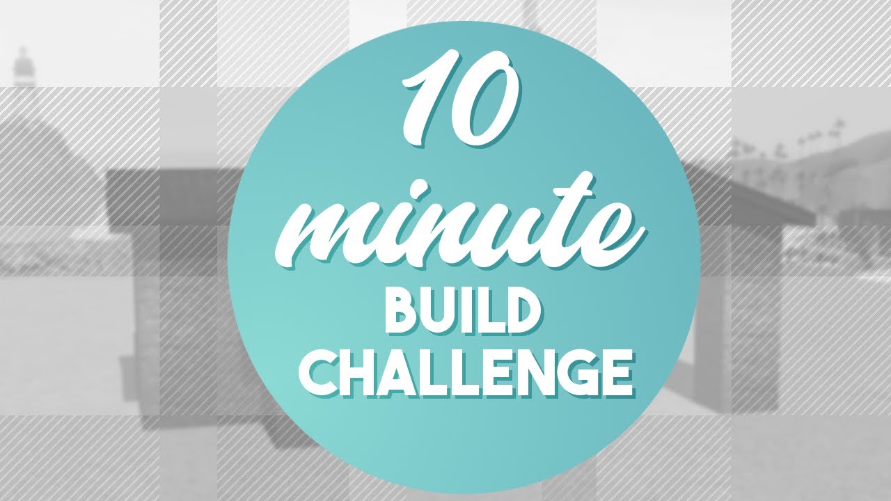 I'm handing in my builder's card! | 10 MINUTE BUILD CHALLENGE | The Sims 3 🏠🔨