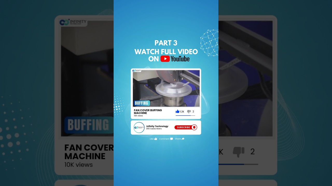 FAN COVER BUFFING MACHINE | 