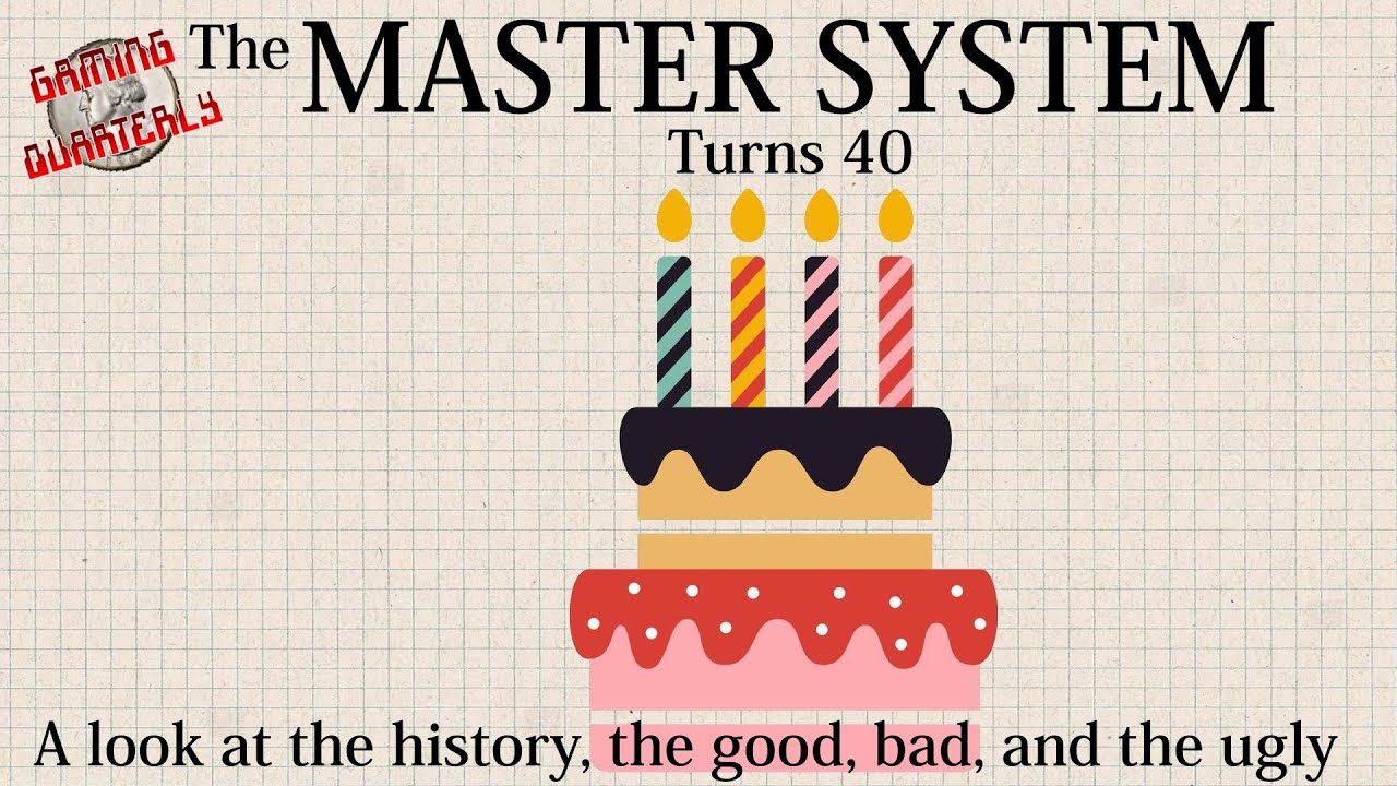 Master System turned 40. It's origin, what it did right, and what it did wrong.