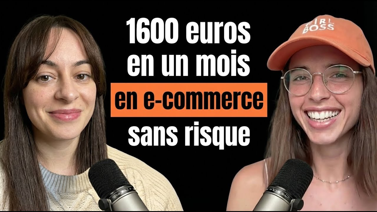 Découvre comment Sarah a gagné 1600€ en 1 mois en ecommerce grâce à une méthode spéciale (RISQUE 0)