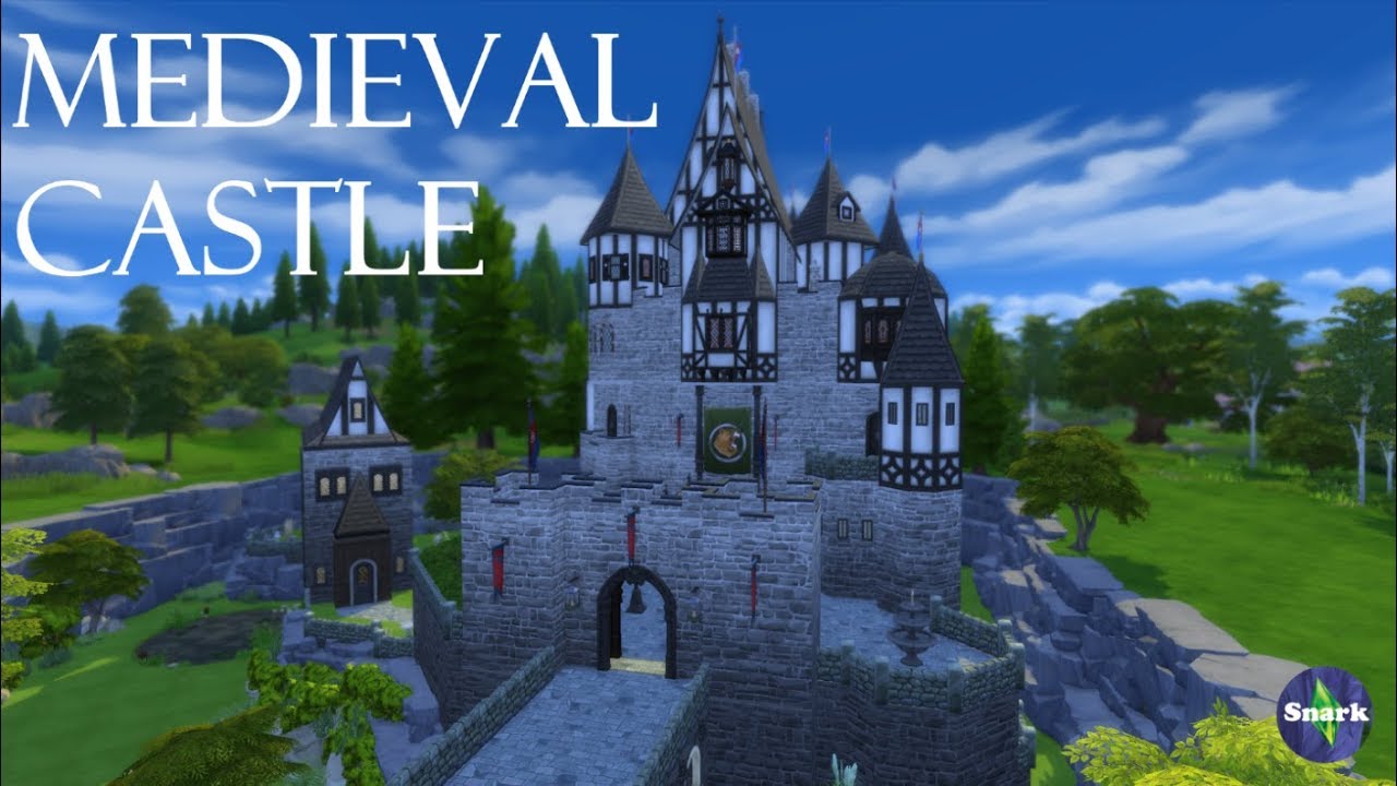Medieval German Castle - Sims 4 Speed Build Part 1