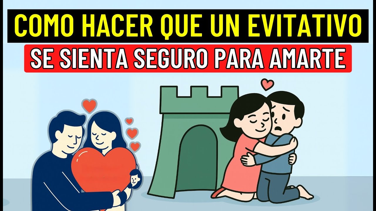 Cómo Hacer que un Evitativo se Sienta Seguro para Amarte (Psicología del Apego Explicada)