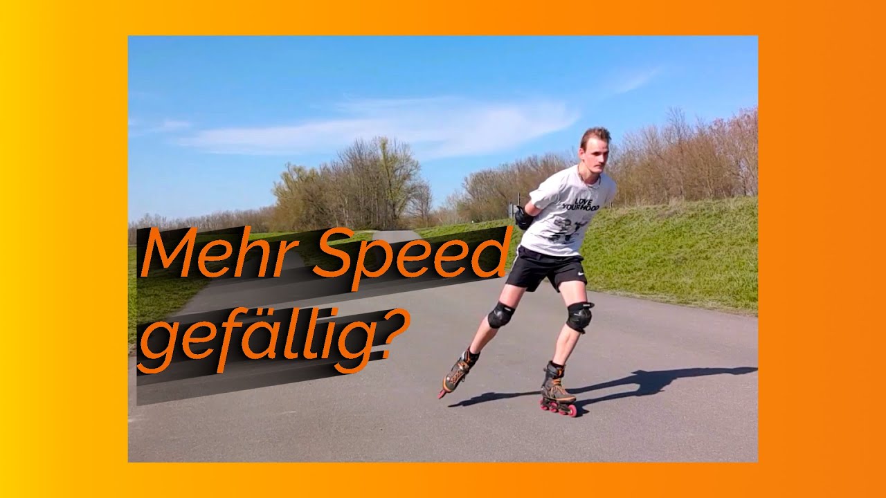 Beschleunigen mit Skates // Geschwindigkeit aufbauen und halten // Tutorial 6