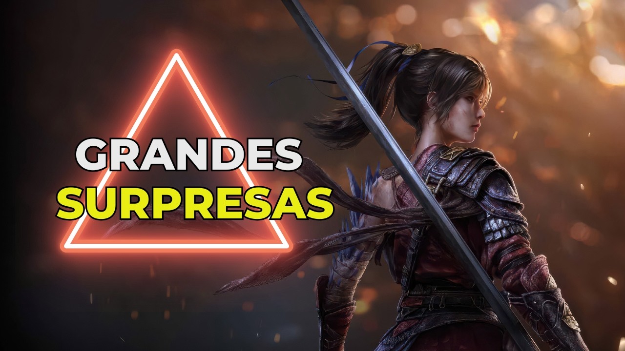 As MAIORES SURPRESAS dos JOGOS em 2025!