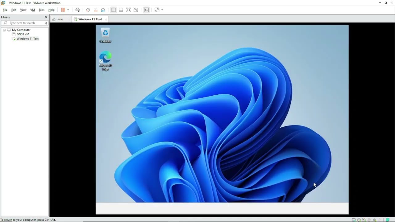Installation Windows 11 en machine virtuelle