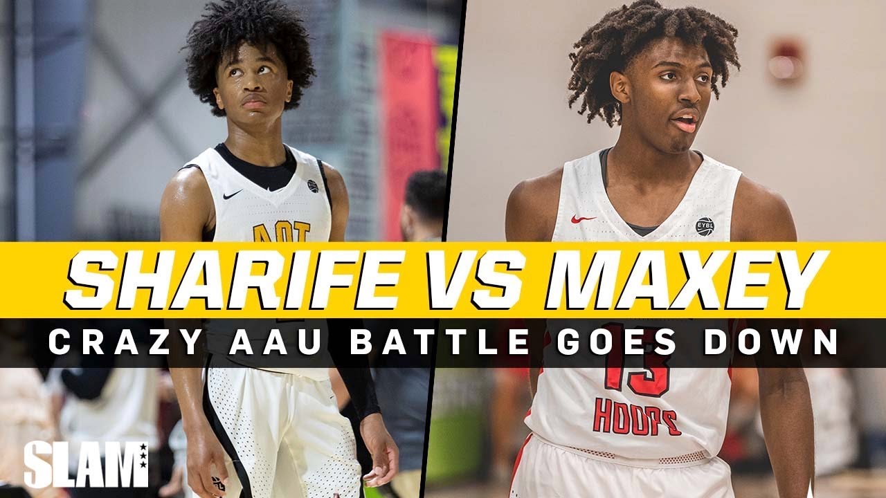 Sharife Cooper vs Tyrese Maxey‼️ Crazy Battle goes down in INDY 🔥