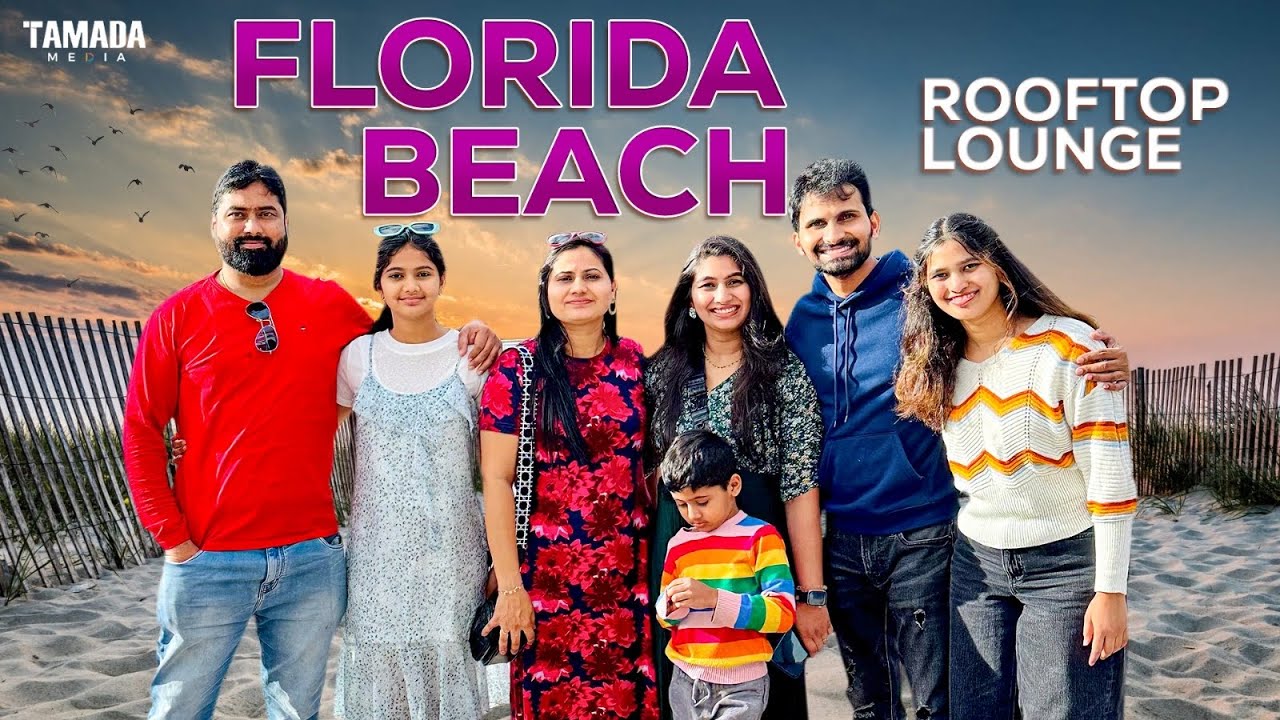 Florida Beach Vibes and Arabic Food | Telugu Family Vlogs in USA | SRindhuja Telugu Vlogs DIML