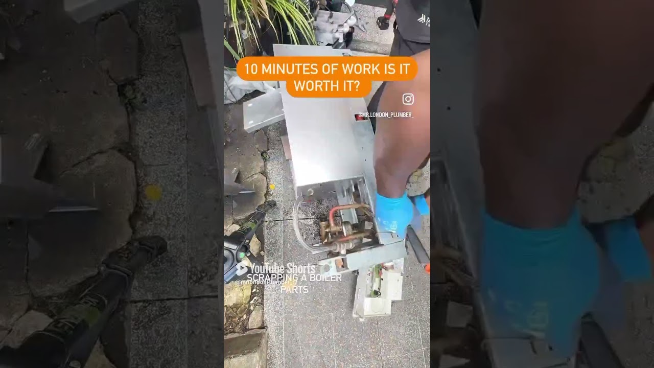 How much is it to scrap a boiler
