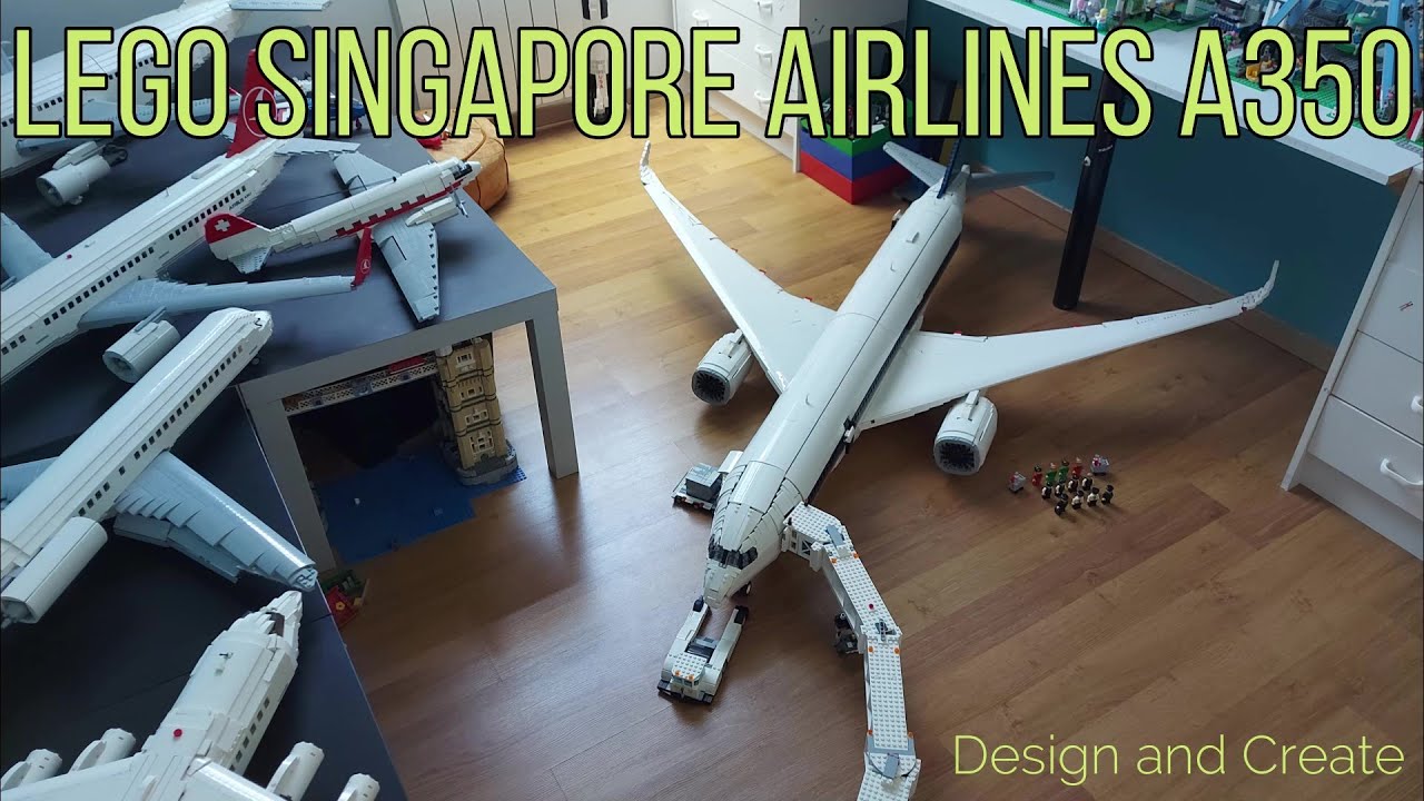 Lego A350 SPEED BUILD