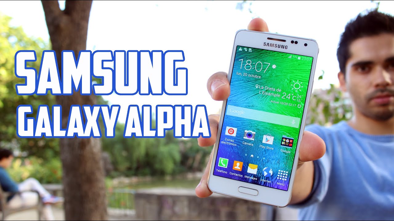 Samsung Galaxy Alpha, Review en Español