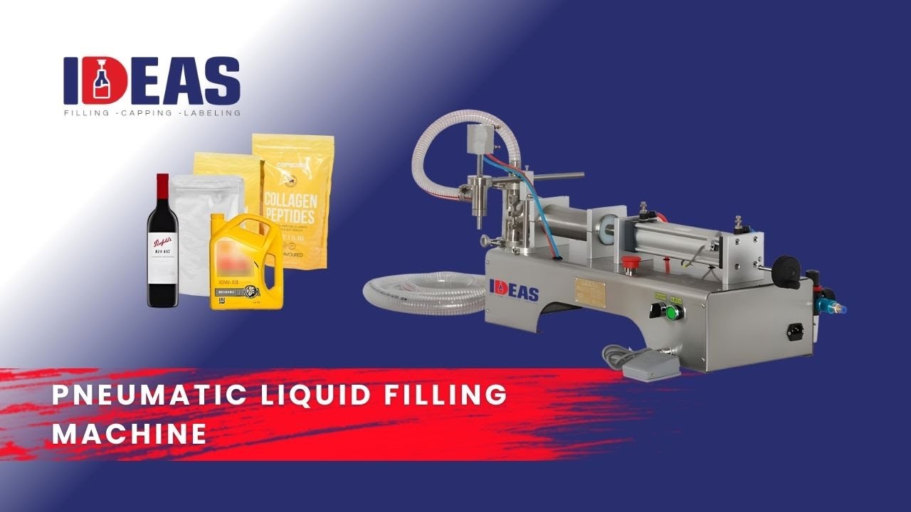 Pneumatic Liquid Filling Machine