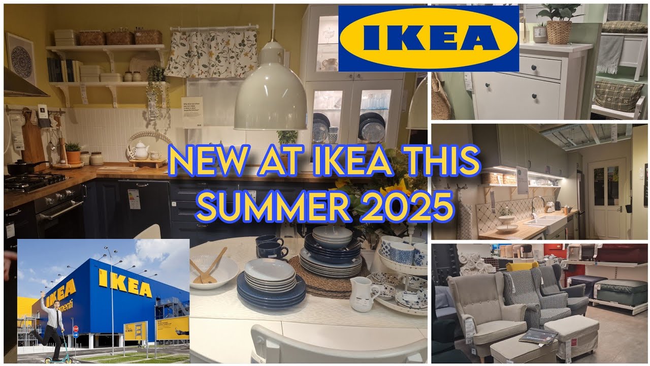 NEW at IKEA for Summer 2025 🌞 Full Store Walkthrough + Inspo for Every Room! Displays & Shop With Me