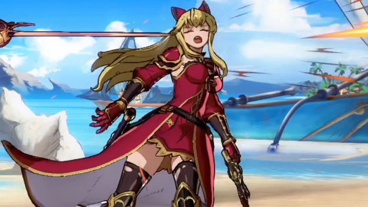 GBVS ヴィーラ被ダメージ + KO負け 全カラー19種 Vira Koed Ryona リョナ